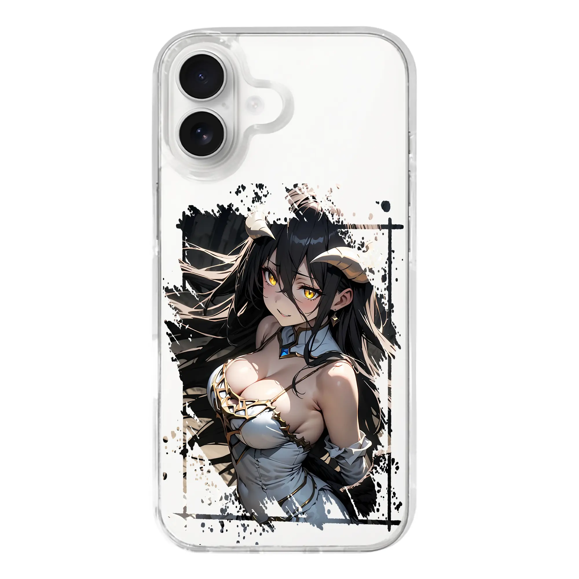 オーバーロード グッズ アルベド - iPhone 17シリーズ 透明スマホケース – 薄型・耐衝撃・精密フィット保護カバー